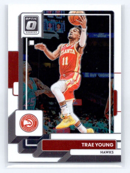 2022-23 Donruss Optic Trae Young #127 Atlanta Hawks - walk-of-famesports