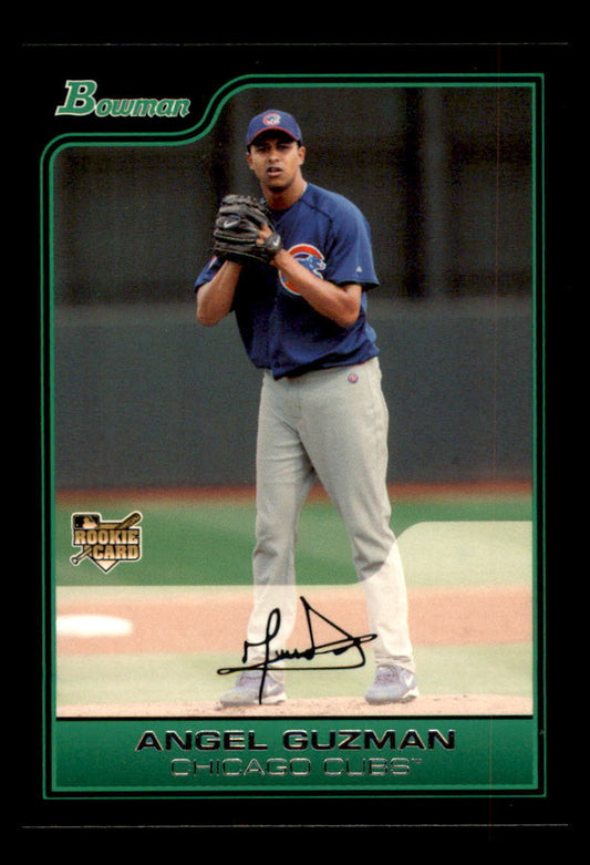 2006 Topps Bowman Angel Guzman Rookie #BDP52 Chicago Cubs