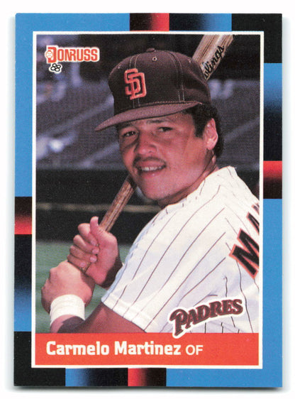 1988 Donruss Carmelo Martinez #287 San Diego Padres