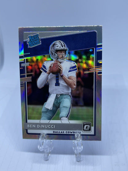 2020 Donruss Optic Rated Rookie Holo Prizm Ben DiNucci #200