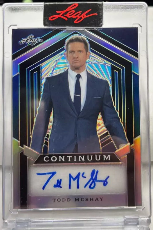 2023 Leaf Continuum Auto 13/32 Todd Mcshay MC-72