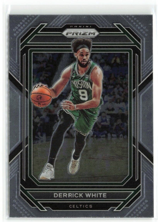 2022-23 Panini Prizm Derrick White Base #12 Boston Celtics - walk-of-famesports