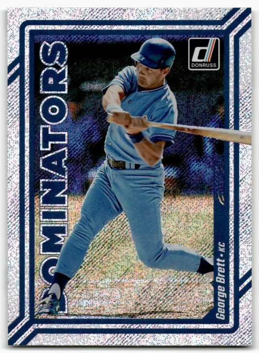 2023 Panini Dominators Rapture George Brett #D1 Kansas City Royals