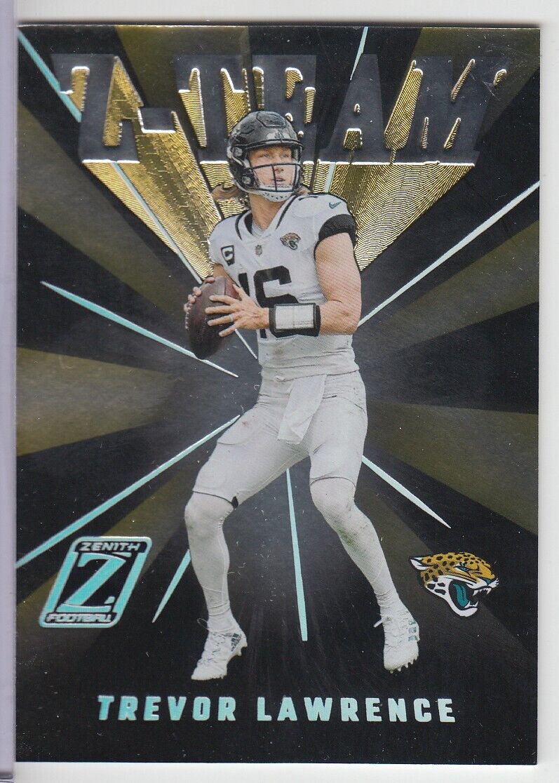Trevor Lawrence 2022 Panini Zenith Z-team #ZT-10 Jacksonville Jaguars