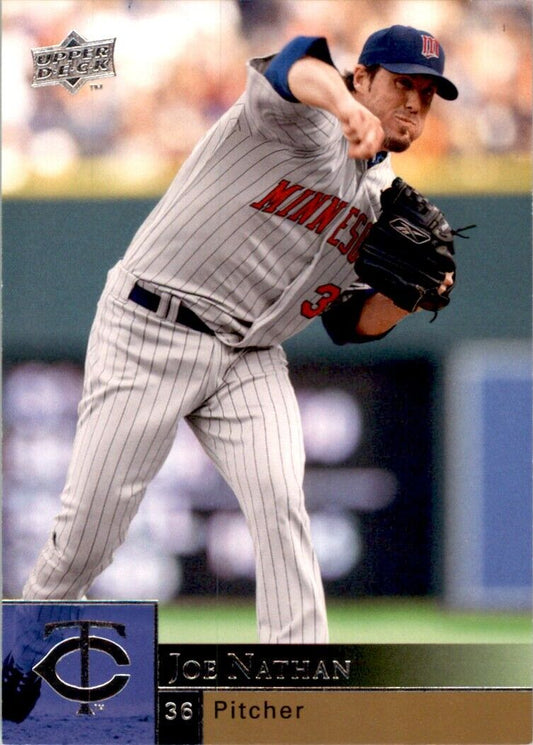 2009 Upper Deck Joe Nathan #748 Minnesota Twins