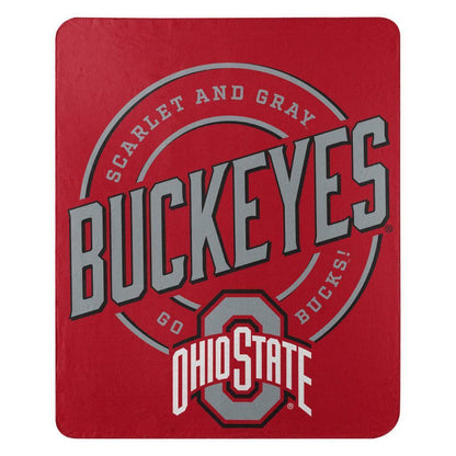 NCAA 50"x60" Campaign Fleece Blanket Assorted Teams Choose Your