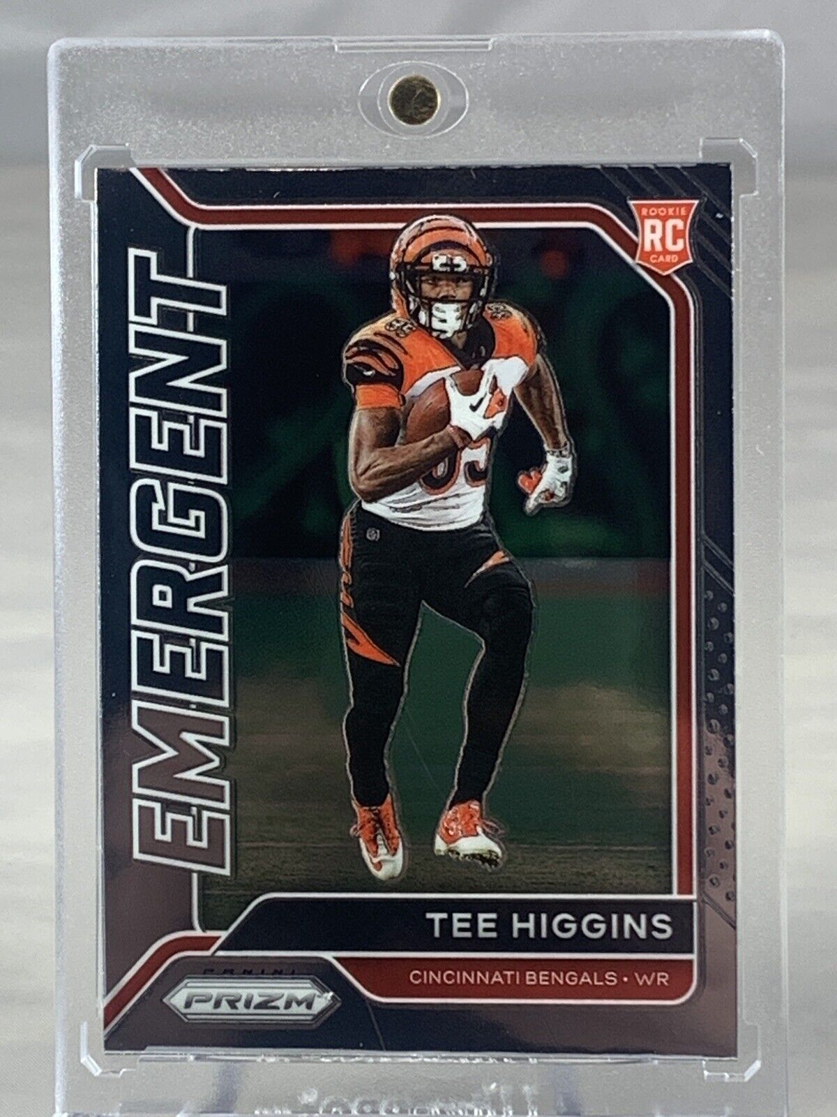 TEE HIGGINS 2020 Panini Prizm Emergent RC Rookie #17 BENGALS - walk-of-famesports