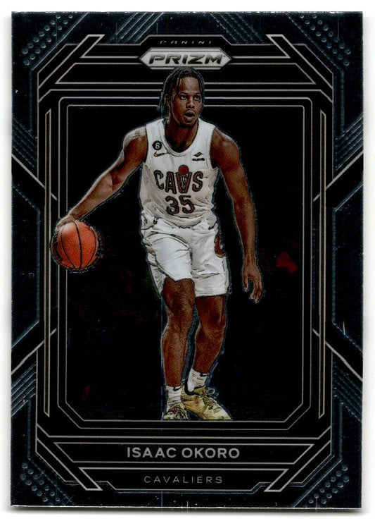 2022-23 Panini Prizm Isaac Okoro Base #78 Cleveland Cavaliers - walk-of-famesports