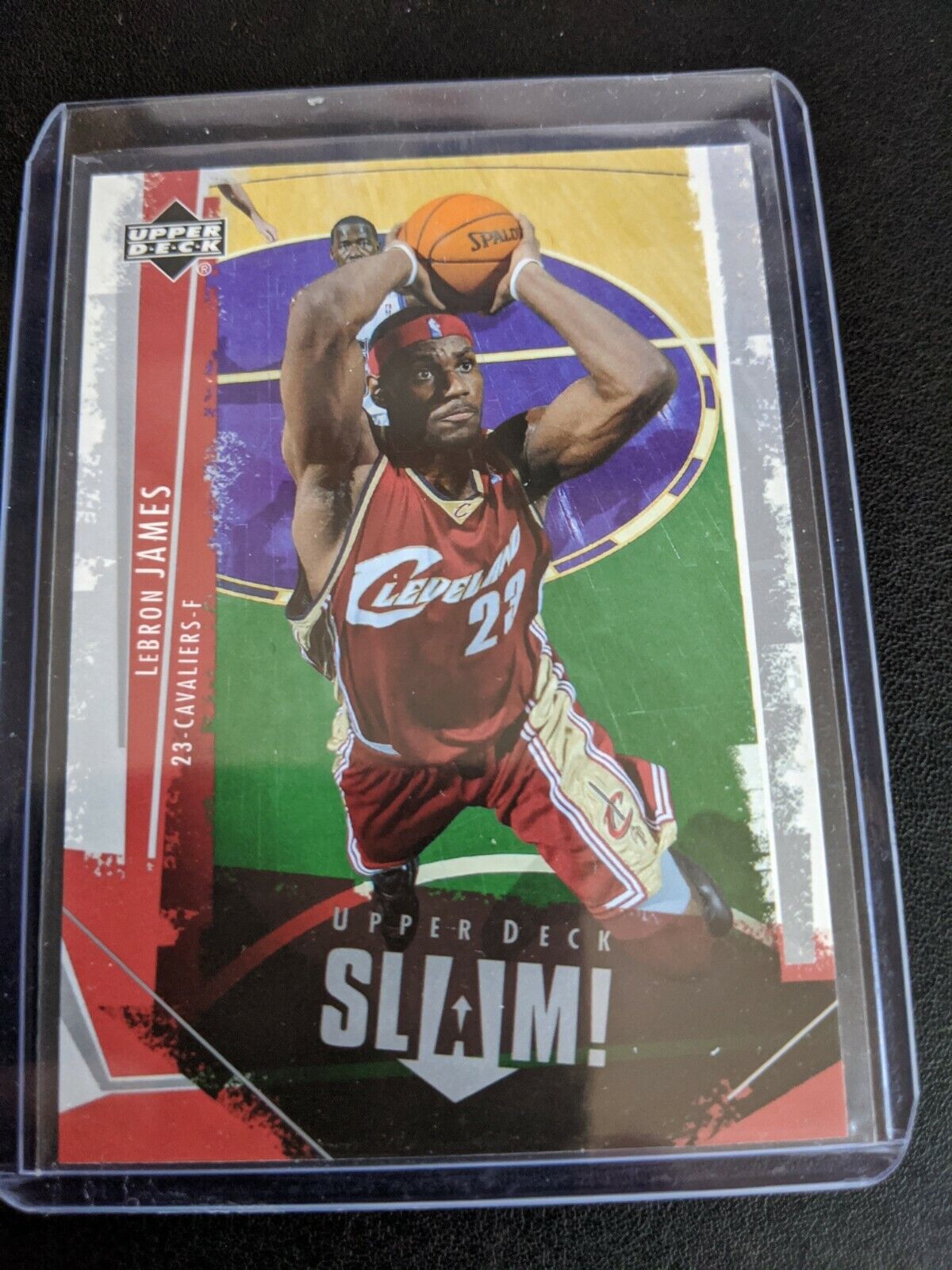 LEBRON JAMES 2005-06 Upper Deck Slam #14 Cleveland Cavaliers