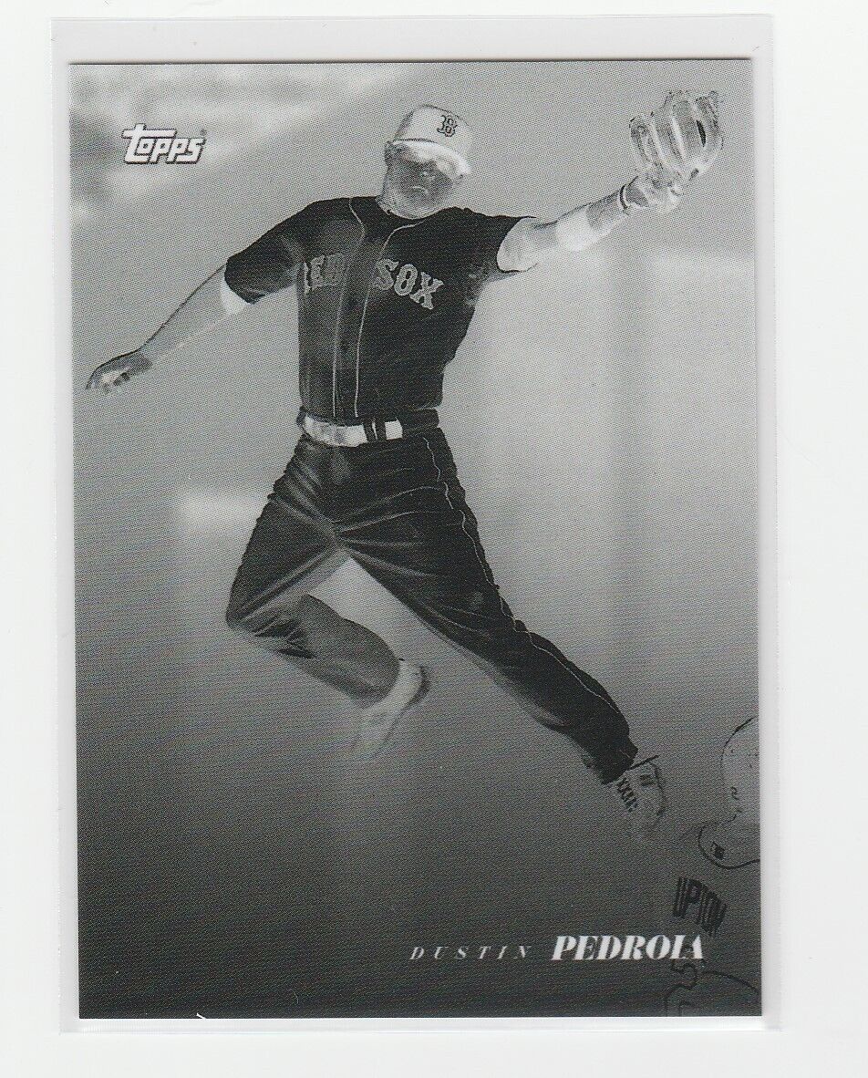 2022 Topps Black & White Photo Negative /99 Dustin Pedroia 38