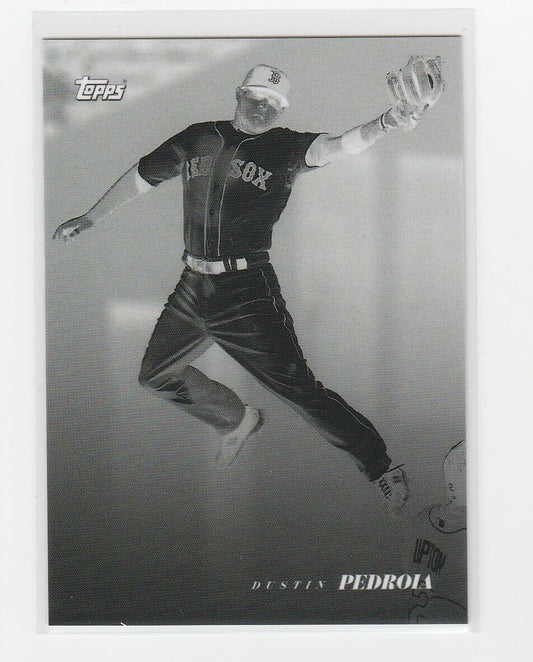 2022 Topps Black & White Photo Negative /99 Dustin Pedroia 38