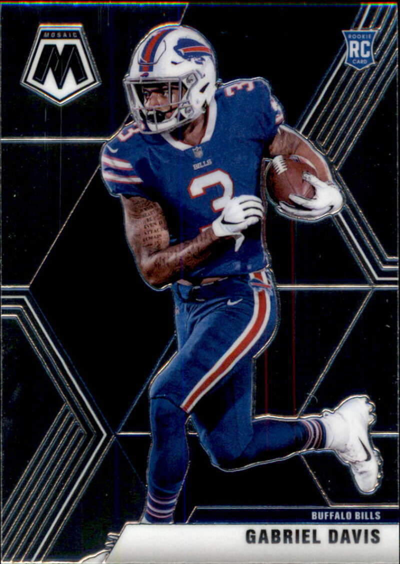 2020 Panini Mosaic #239 GABRIEL DAVIS RC Rookie Bills - walk-of-famesports