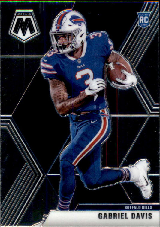 2020 Panini Mosaic #239 GABRIEL DAVIS RC Rookie Bills - walk-of-famesports