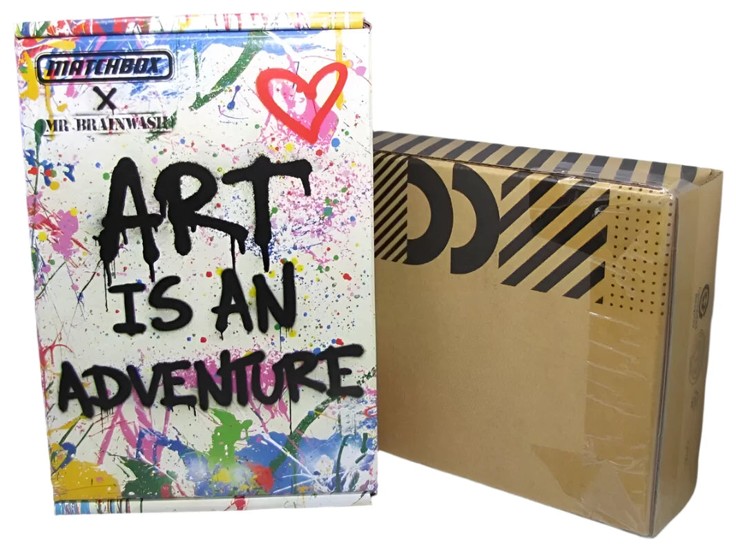 Matchbox x Mr Brainwash 1964 Austin Mini Cooper S