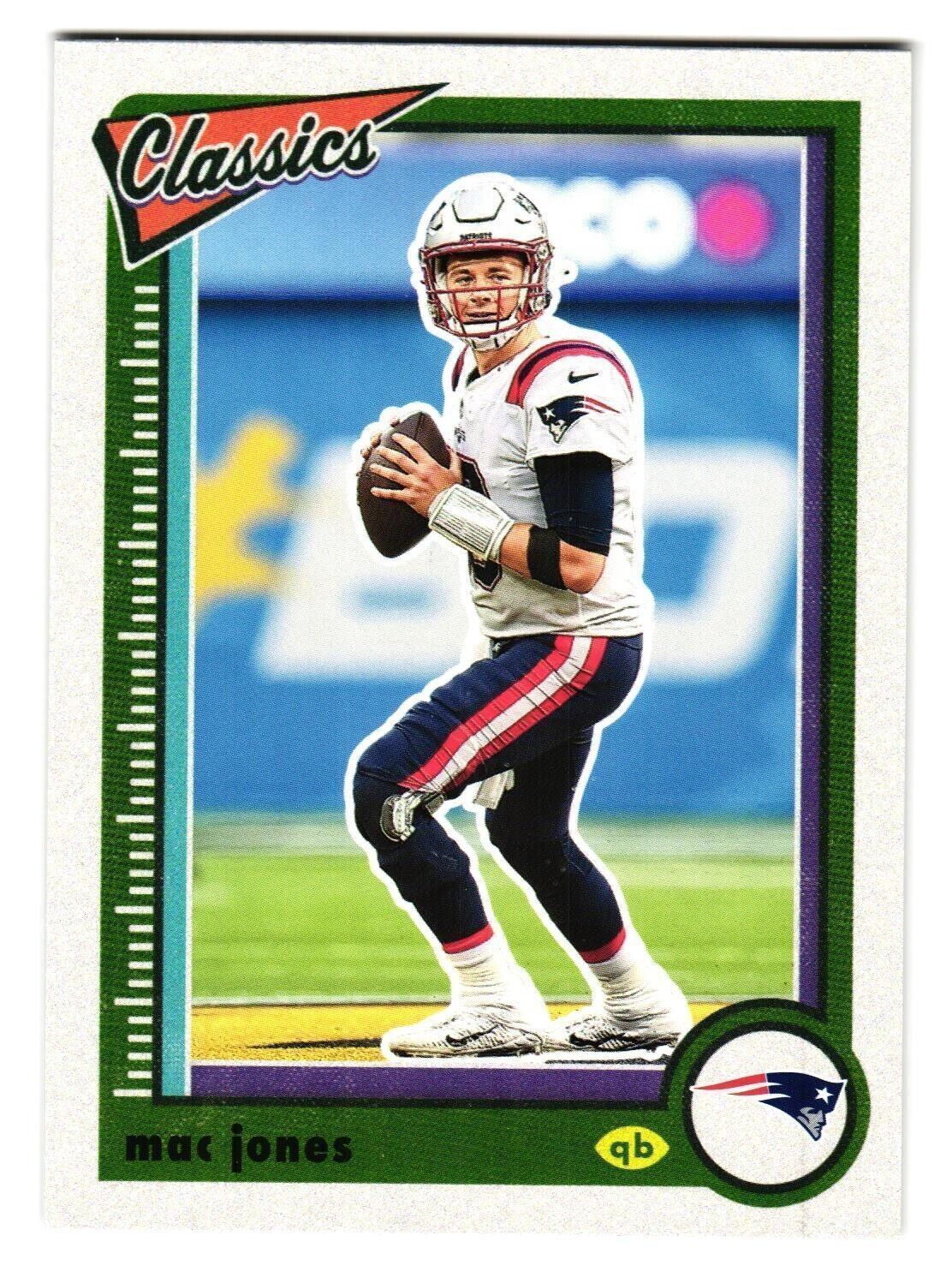 2022 Panini Classic Mac Jones #67 New England Patriots