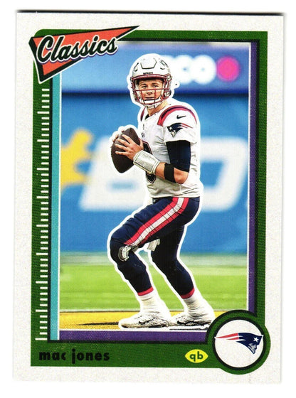 2022 Panini Classic Mac Jones #67 New England Patriots