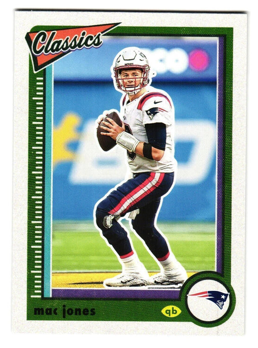 2022 Panini Classic Mac Jones #67 New England Patriots