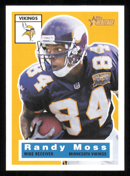 2001 Topps Heritage #70 Randy Moss Baseball Card