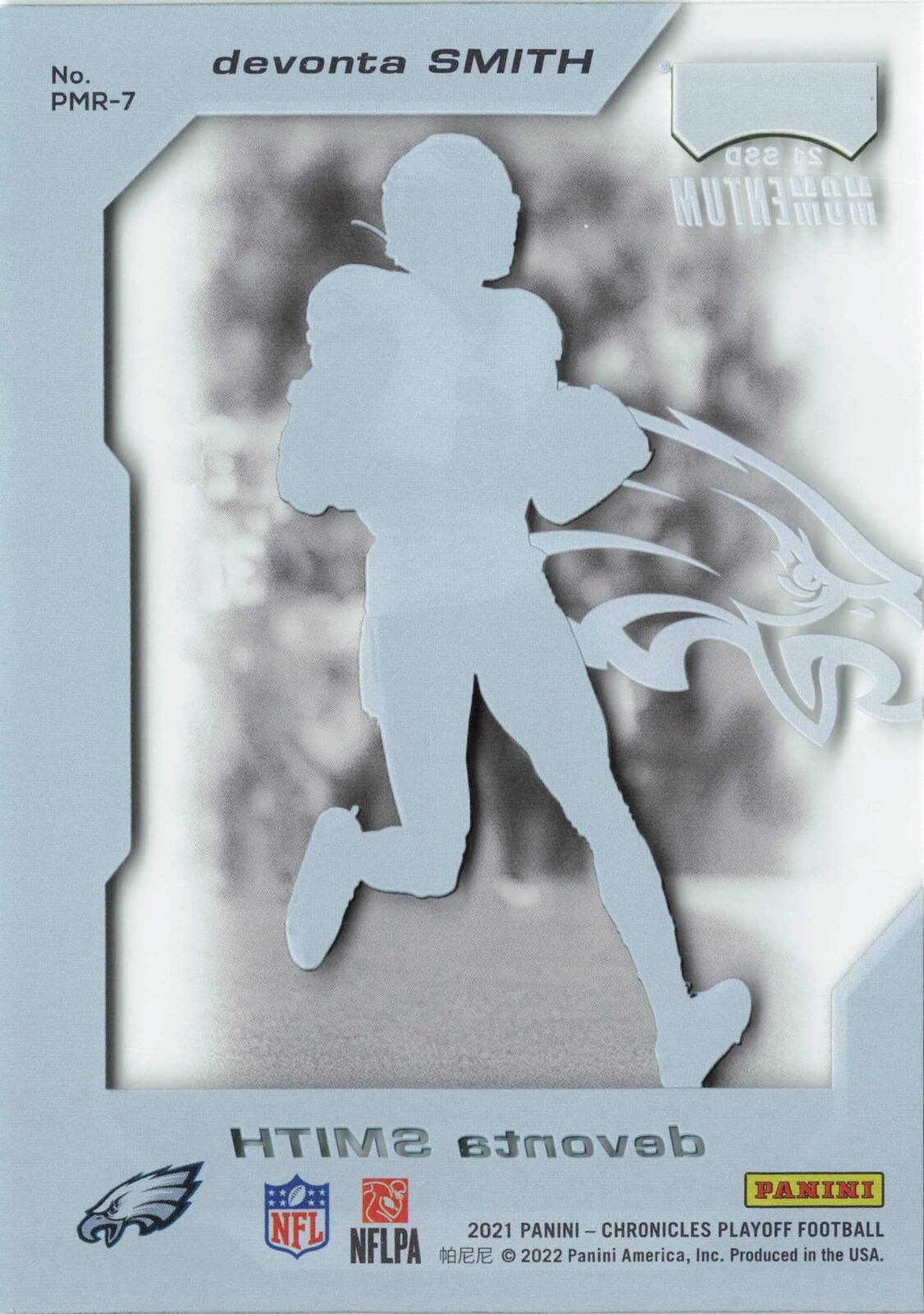 2021 Panini Chronicles Playoff Donovan Smith #PMR-7 Philadelphia Eagles