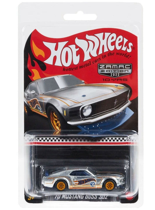 Hot Wheels 2022 Collectors Edition '70 Mustang Boss 302 ZAMAC Edition