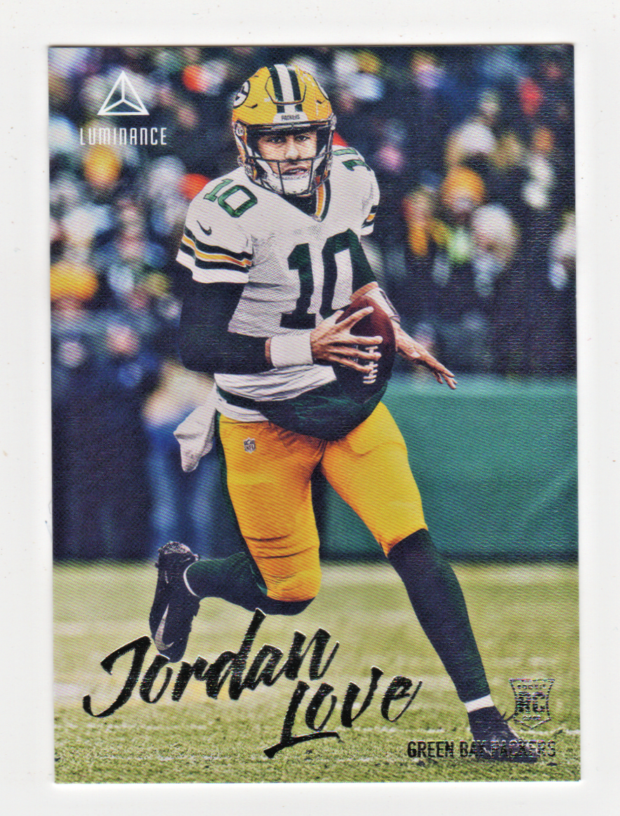 2020 Panini Chronicles Luminance Jordan Love Rookie #204 Green Bay Packers