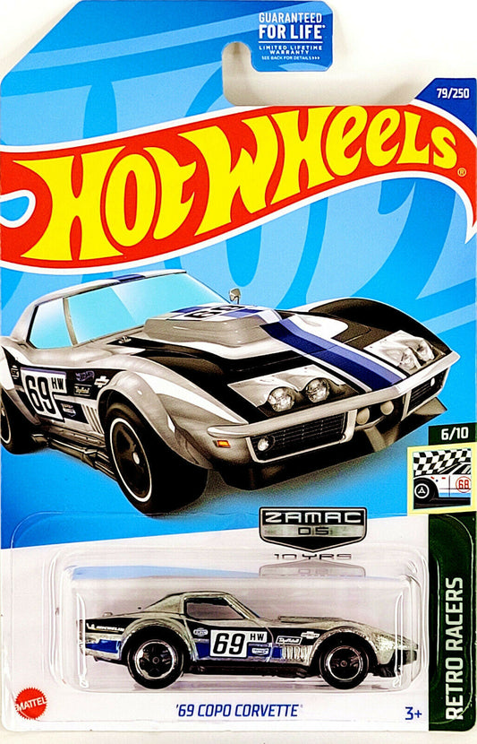 Hot Wheels '69 COPO Corvette Retro Racers 6/10 79/250
