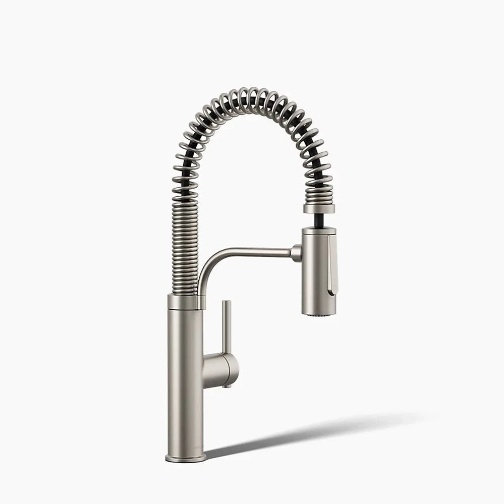 Kohler Provo Semi-Professional Pull-Down Kitchen Sink Faucet - Stainless Steel