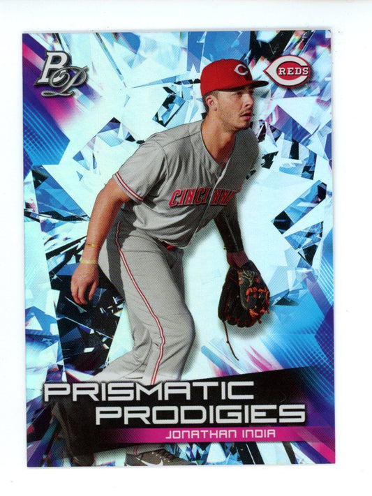 2019 Bowman Platinum PRISMATIC PRODIGIES Jonathan India #PPP-3 Cincinnati Reds