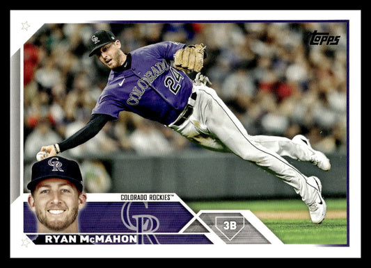 2023 Topps Ryan McMahon #301 Colorado Rockies