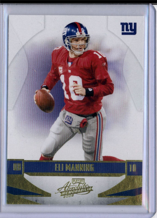 2006 Donruss Playoff Absolute Memorabilia Eli Manning #96 New York Giants