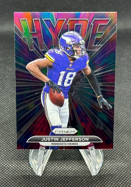 2021 Panini Prizm Hype #H5 JUSTIN JEFFERSON Minnesota Vikings Football Card