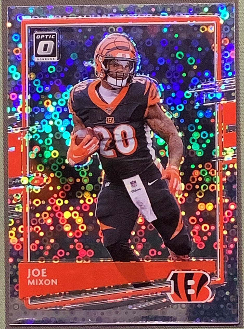 2020 Panini Donruss Optic Silver Circles Prizm /125 Joe Mixon #24 - walk-of-famesports