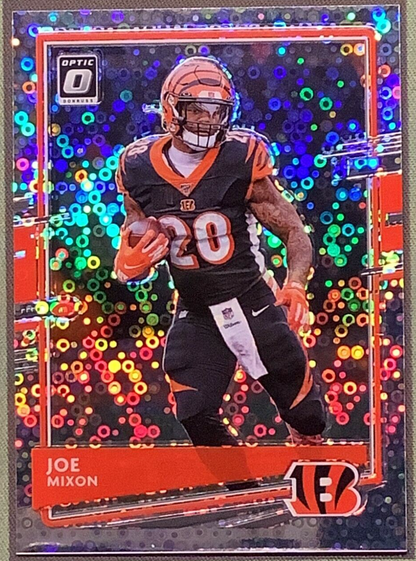 2020 Panini Donruss Optic Silver Circles Prizm /125 Joe Mixon #24 - walk-of-famesports
