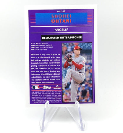 2022 TOPPS Finest Conner Store Shohei Ohitani #94FC-SO