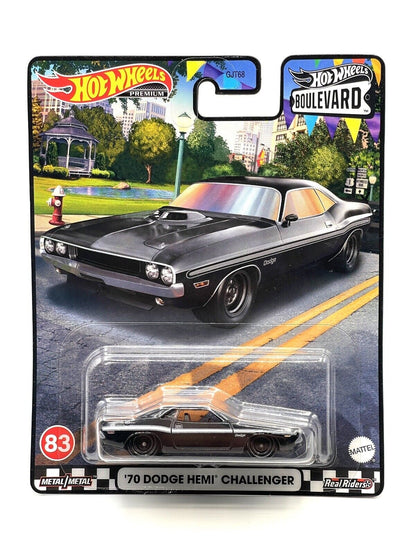 Hot Wheels Premium Boulevard '70 Dodge Hemi Challenger Series 83