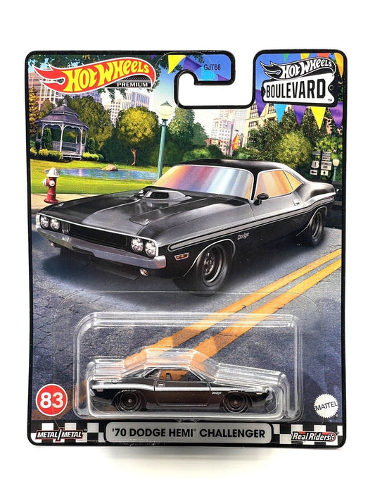 Hot Wheels Premium Boulevard '70 Dodge Hemi Challenger Series 83
