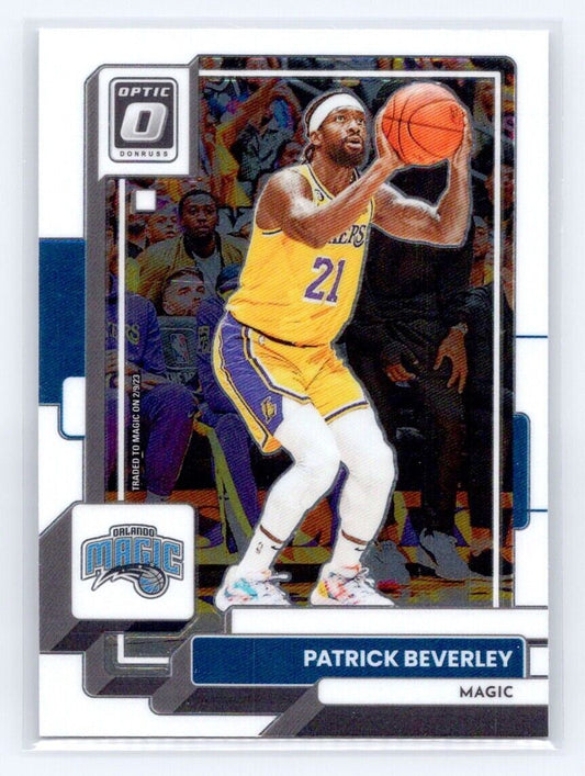2022-23 Donruss Optic Patrick Beverley #107 Orlando Magic - walk-of-famesports