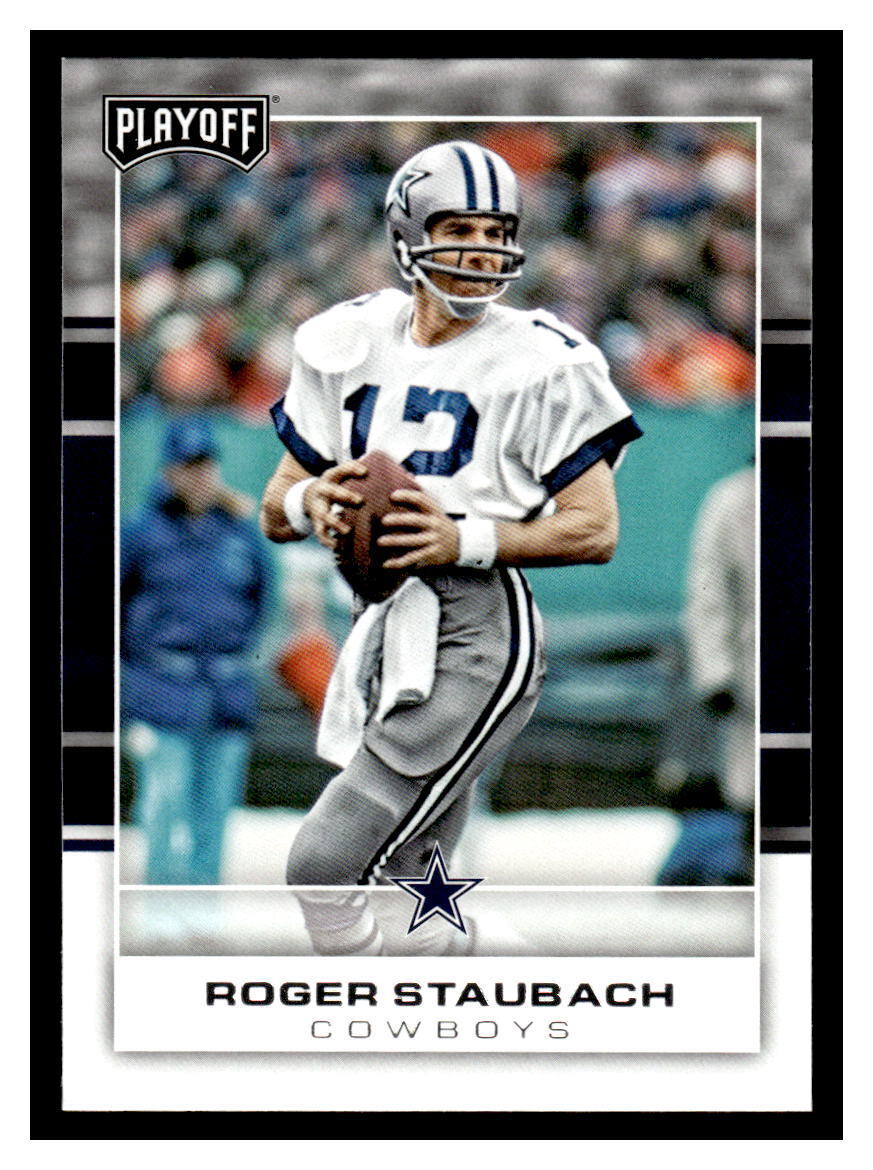 2017 Panini Playoff #121 Roger Staubach Dallas Cowboys