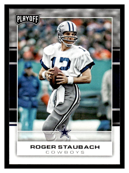 2017 Panini Playoff #121 Roger Staubach Dallas Cowboys