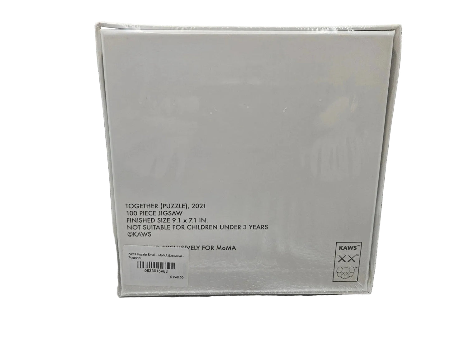 KAWS 100 PIECE JIGSAW PUZZLE TOGETHER COMPANION 2021 MOMA EXCLUSIVE SEALED