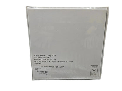 KAWS 100 PIECE JIGSAW PUZZLE TOGETHER COMPANION 2021 MOMA EXCLUSIVE SEALED