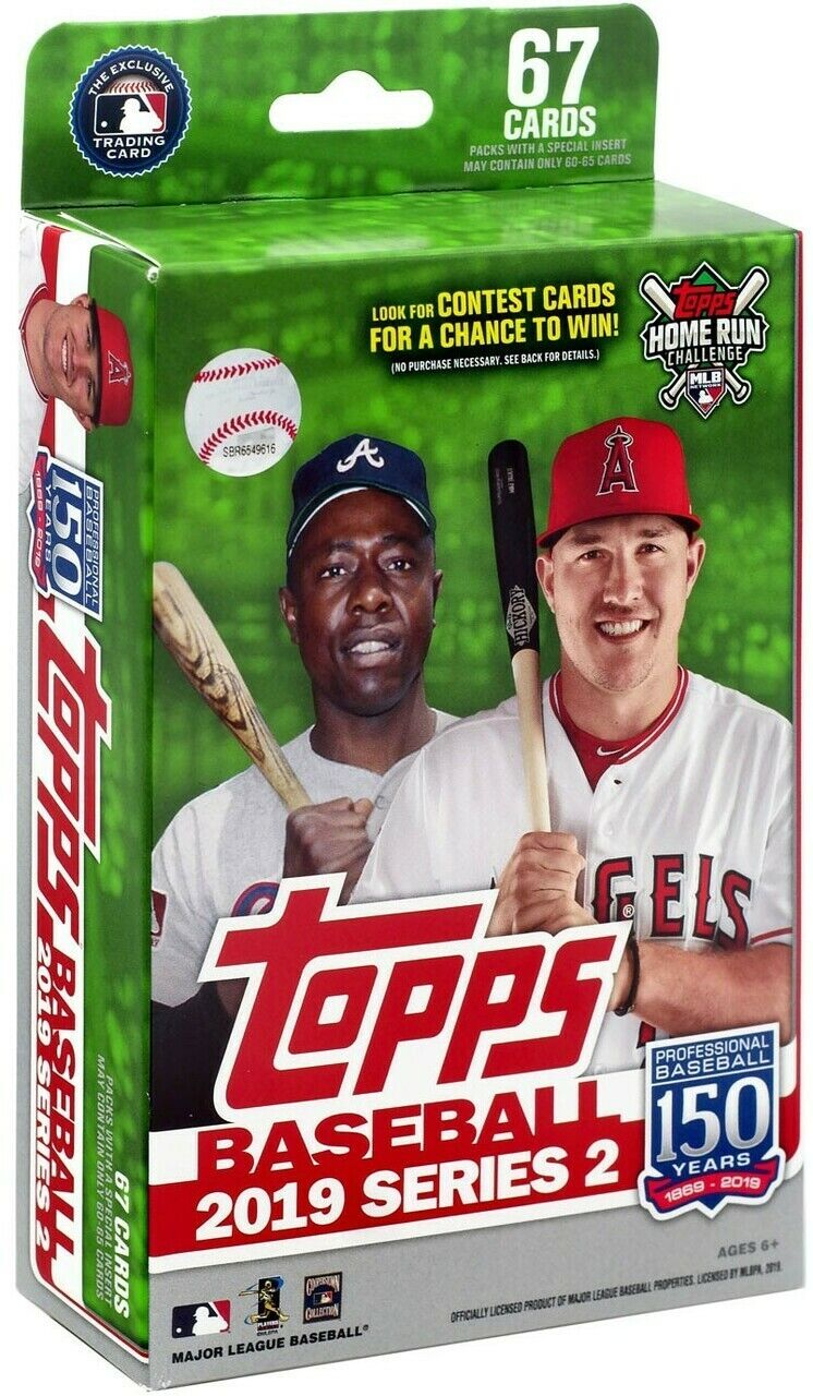 2019 Topps Series 2 Baseball Trading Cards Blaster Box