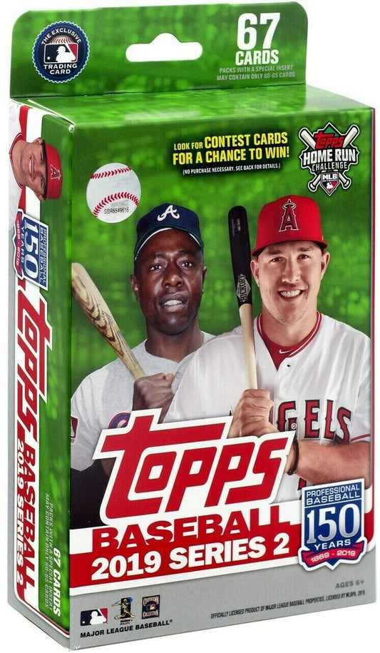 2019 Topps Series 2 Baseball Trading Cards Blaster Box