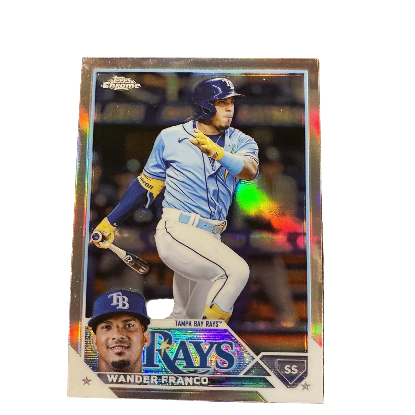 2023 Topps Chrome Wander Franco #71 Tampa Bay Rays