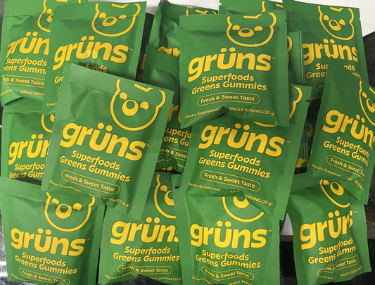 Grüns Adult Greens Gummies, 30 Daily Packs