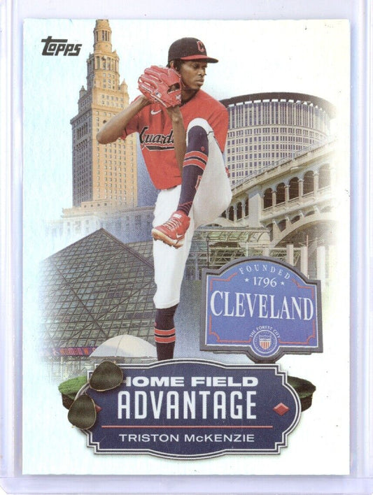 2023 TOPPS SERIES 2 Baseball #HA-18 TRISTON MCKENZIE Home Field Advantage ssp