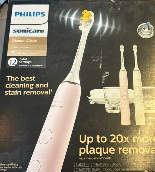 Philips Sonicare DiamondClean Connected Toothbrush Set of 2 Open Box