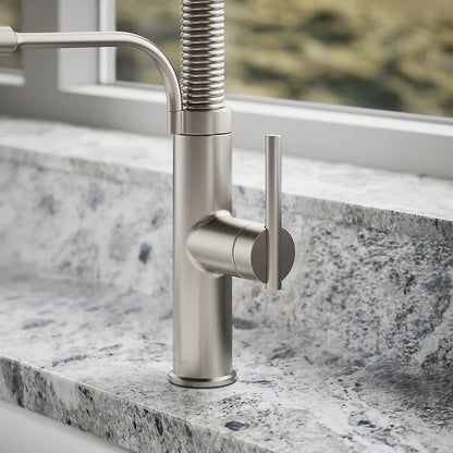 Kohler Provo Semi-Professional Pull-Down Kitchen Sink Faucet - Stainless Steel