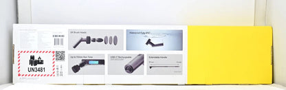 HOTO Cordless Spin Scrubber: 2.5 N·M torque, six brush heads, IPX7 rated