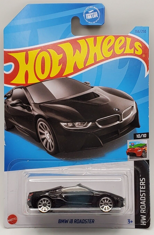 2023 Hot Wheels BMW i8 Roadster (Black) HW Roadsters 10/10, 156/250